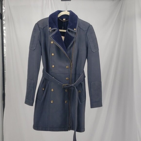Burberry Trench Coat Size 12 - Picture 4 of 9